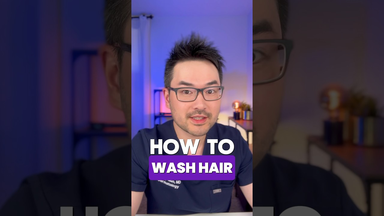 How to wash your hair #skincare #haircare
