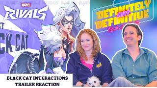 Marvel Rivals All Black Cat Interactions &amp; Trailer Reaction