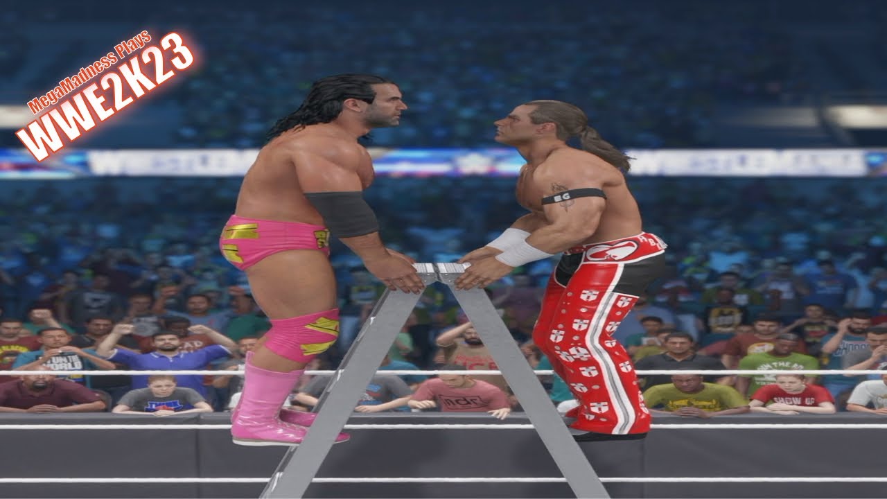 Shawn Michaels Vs. Razor Ramon In A Ladder Match...Wrestlemania 10 Alternate History...WWE2K23 PS5