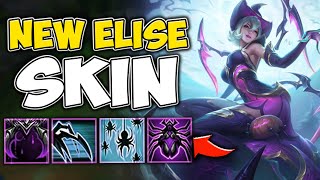 BRAND NEW BEWITCHING ELISE SKIN LOOKS 100% AMAZING! (FULL AP MID) - League of Legends