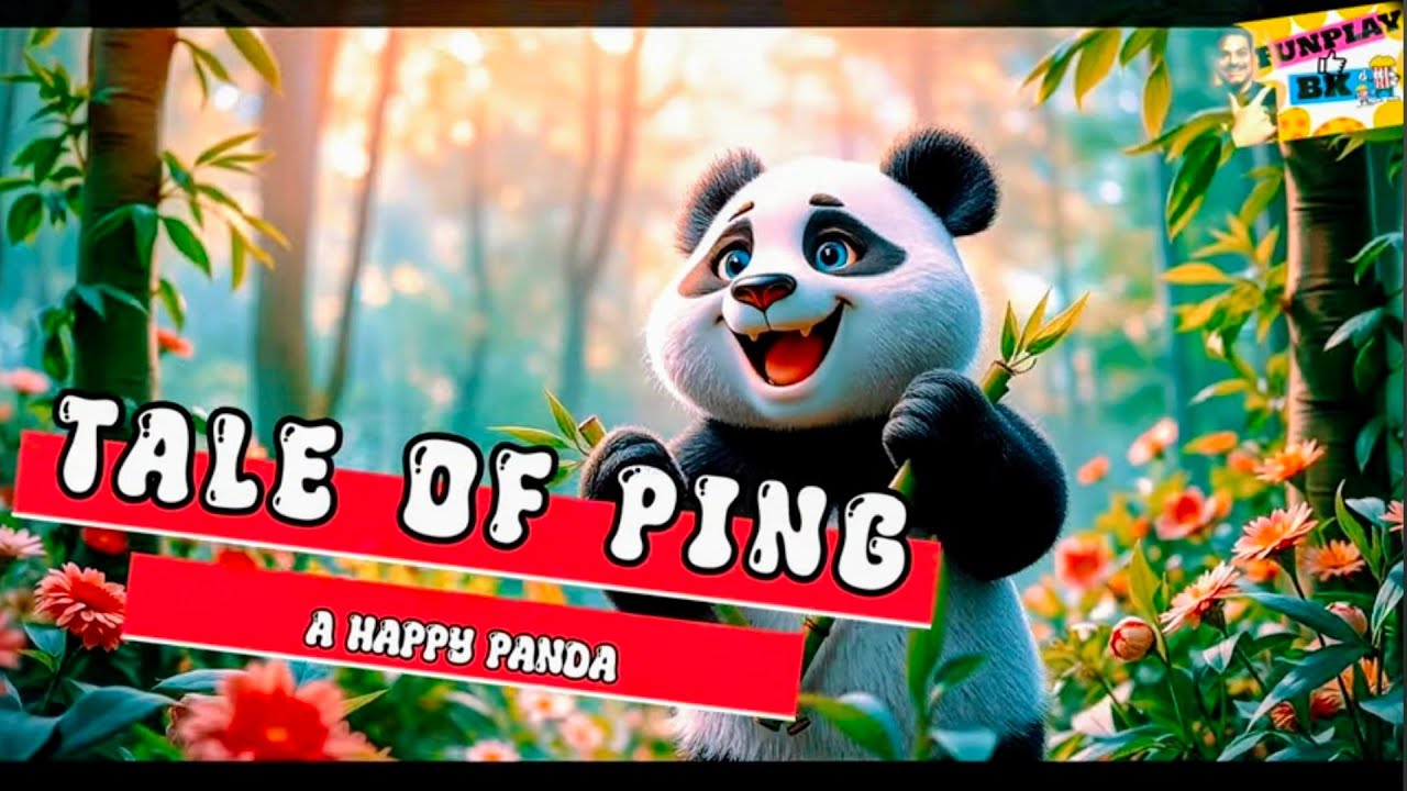 "Happy Panda in the Forest - The Ping 🐼🌲 | A Delightful Adventure! 