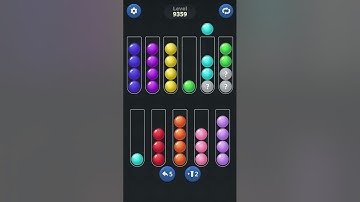 Ball Sort by Infinite Joy: Levels 9358, 9359, 9360