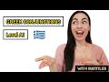 GREEK CONJUNCTIONS Level A1 2023 (with subtitles) | Learn Greek with Katerina
