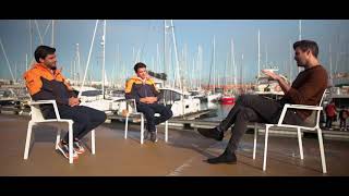 Information Lando Norris and Carlos Sainz via Channel 4 Update