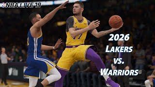 Nba Live 19 With 2026 Rosters Lakers Vs. Warriors