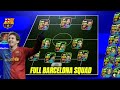 THE EPIC DOUBLE BOOSTERS SQUAD OF BARCELONA ❤️🔥🔥 eFootball 2025 Mobile
