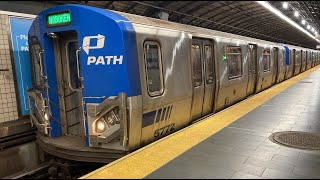 PATH train Journal Square to 33rd Street via Hoboken