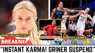 INSTANT KARMA! Sophie Cunningham GOES NUCLEAR After Brittney Griner ATTACKS Caitlin Clark! 🤯