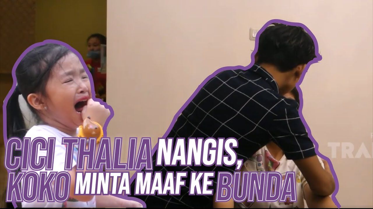 Koko Minta Maaf ke Bunda, Cici Thalia Nangis Lagi | DIARY THE ONSU (24/6/20) P2