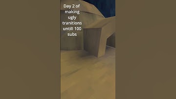 Making ugly transition until 100 subs