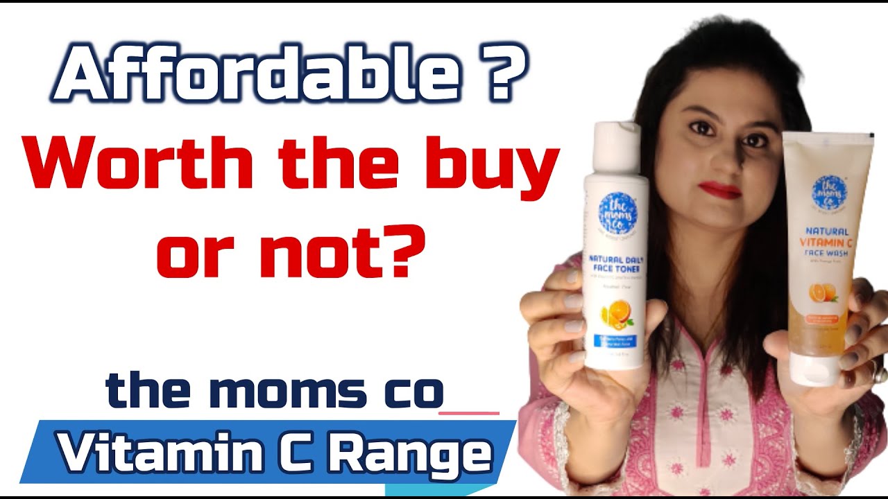The Moms co Natural Vitamin C Face Wash & Toner review Suitable to your skin or not