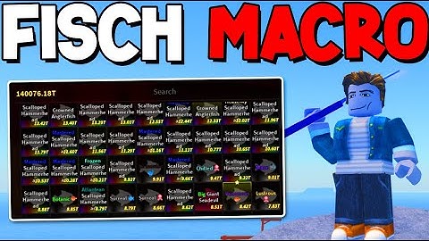 *NEW* How To AFK FISH MACRO in FISCH! (New Best Auto AFK MACRO) Fisch Macro Guide!