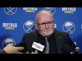“We Left Quite A Few Plays Out There.” Lindy Ruff On The Overtime Loss | Buffalo Sabres