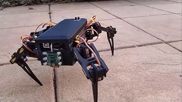 Spider Robot, Arduino / Raspberry Project with Object detection