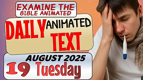JW DAILY ANIMATED TEXT 🔵JEHOVAH MAKES US A PROMISE. ✅ EXAMINE THE BIBLE ANIMATED