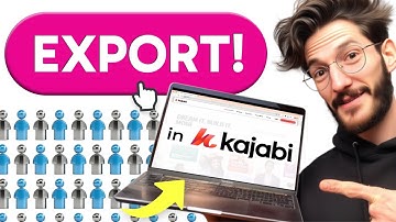 How to EXPORT CONTACTS from Kajabi (Step by Step) 2025