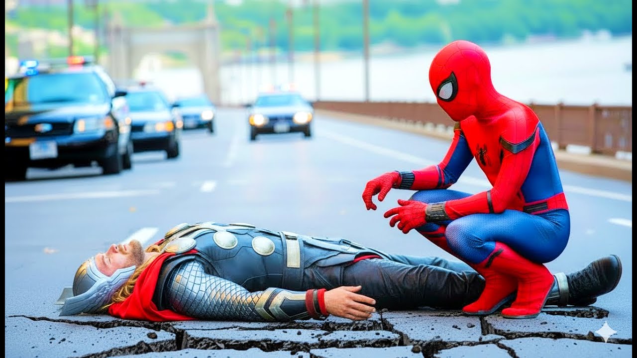 Unexpected Team Up: Spider Man and Something Bad Happened to Thor | super hero team