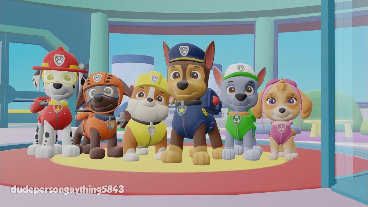 PAW Patrol Elevator Animation Test YouTube