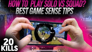 How to Play Solo Vs Squad Like Pro in PUBG MOBILE (Part 1) | Tips and Tricks, Guide, Game Sense, Etc screenshot 1