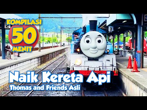 KOMPILASI Naik Kereta Api Tut Tut Tut - KERETA API THOMAS AND FRIENDS - Lagu Anak Indonesia