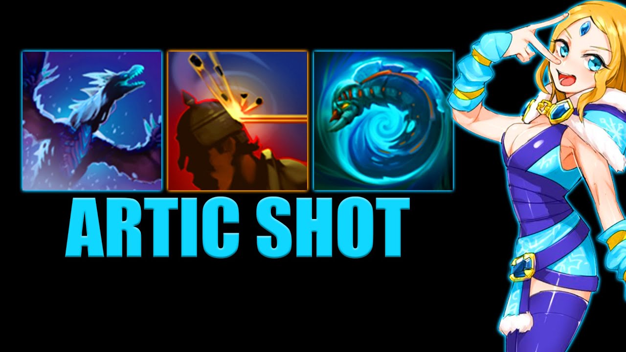 Artic Shot ARCTIC BURN + HEADSHOT | Ability Draft - YouTube