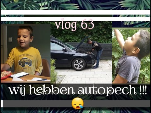 Wij hebben autopech & valse kroep??? #vlog63,