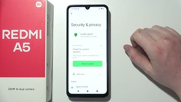 How to Check For System Updates : Xiaomi Redmi A5