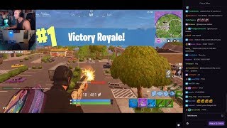 Minikerrs First Solo Fortnite Win at Summits House