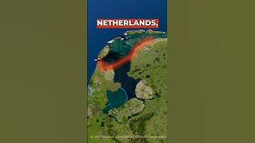 Dit land creëert letterlijk land 🔥🇳🇱 #shorts #feiten #geografie #nederland #kaarten #leukefeiten #dijk