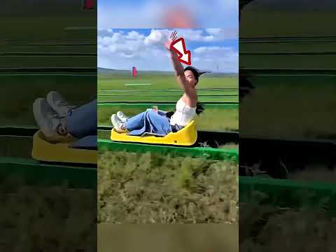 Горка без тормозов — жесть! 😯