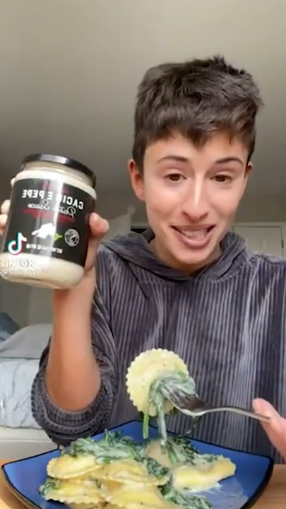 cacio e pepe sauce from Trader Joe’s #shorts #memes #viral #trending #csgo