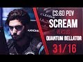 POV ScreaM vs Quantum Bellator Fire | 31/16 @ ELEAGUE Major 2018 ★ CS:GO