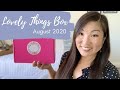 *NEW* | Lovely Things Box | Pretty in Rosé | August 2020