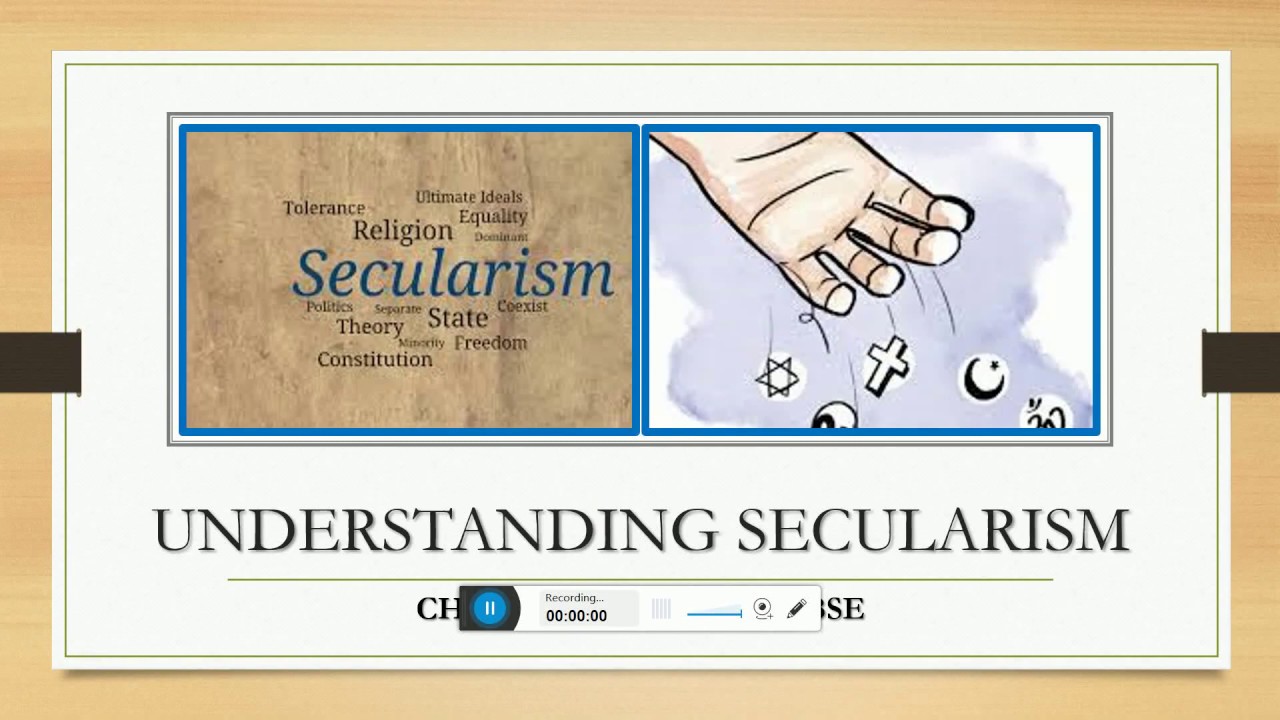 Secularism In India In Hindi I Class 8 L 