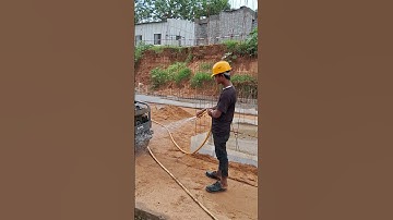 soil compaction for grade slab #pcc #roller #soilcompactor #soilcompaction #civilengineering #drain