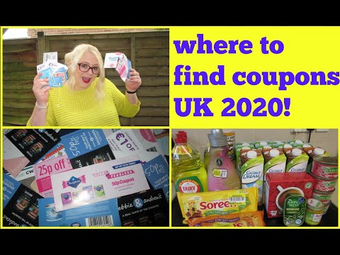 Where to find coupons in UK 2020! | yo sammy
