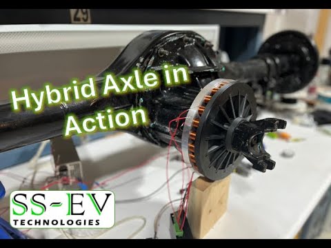 Hybrid Axle in Action - YouTube