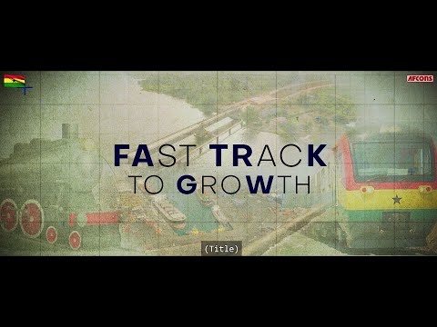 Fast Track To Growth - Tema-Mpakadan Railway Project, Ghana (4K)