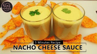 Nacho Cheese Sauce Recipe - Homemade Nacho Cheese Sauce - 5 Minutes Recipes - Hinz Cooking
