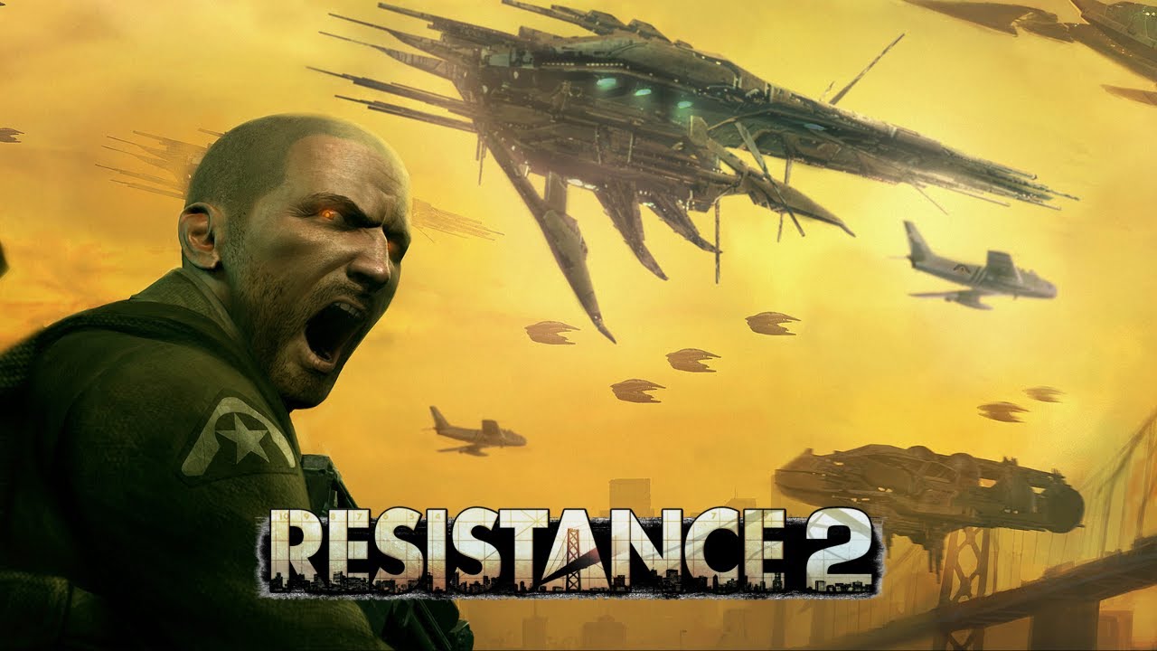 旧作B2大 ポスター　レジスタンス2　RESISTANCE2 916A8Ti8rJL._AC_SY200_QL15_.jpg