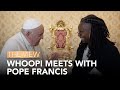 Whoopi Meets with Pope Francis  The View