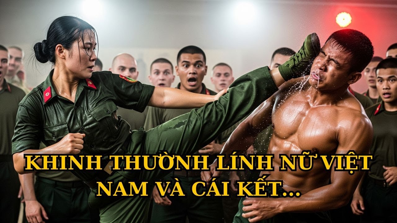 Bị Ép Lên Võ Đài Làm Trò Hề – Nữ Lính Việt Khiến Võ Sĩ Myanmar Quỳ Gối
