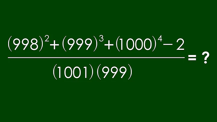 Germany | Can you solve this? | Math Olympiad