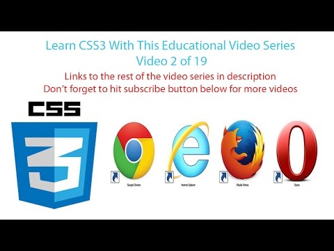 Video 2 of 19 - Learn CSS3 – CSS Syntax