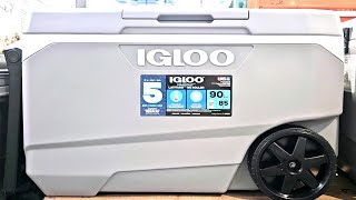IGLOO 90QT MAXCOLD LATITUDE WHEELED COOLER Shop with us at Costco!!!