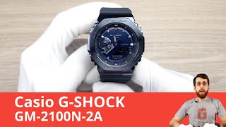 Стальной Синий Октагон / Casio G-SHOCK GM-2100N-2A