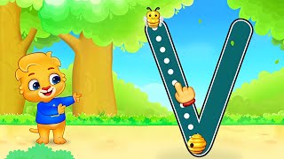 Learn ABC V–Z 🔤 | Uppercase & Lowercase Letters + Tracing