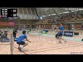 【高校選抜2025】個人対抗_男子ダブルス準決勝｜吉次和義／根本舜生（瓊浦・長崎県）vs 川野寿真／山城政人（ふたば未来学園・福島県）