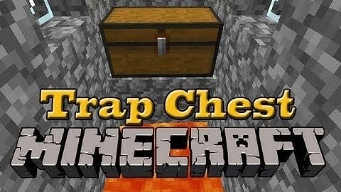 Minecraft Lava-Pit Trap Chest Tutorial [Beginner Level] [ORIGINAL CHANNEL VIDEO 2015]
