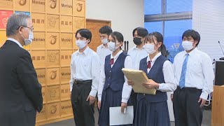「通学できない…」高校生が“赤字路線”JR姫新線の存続求め署名提出　岡山・真庭市